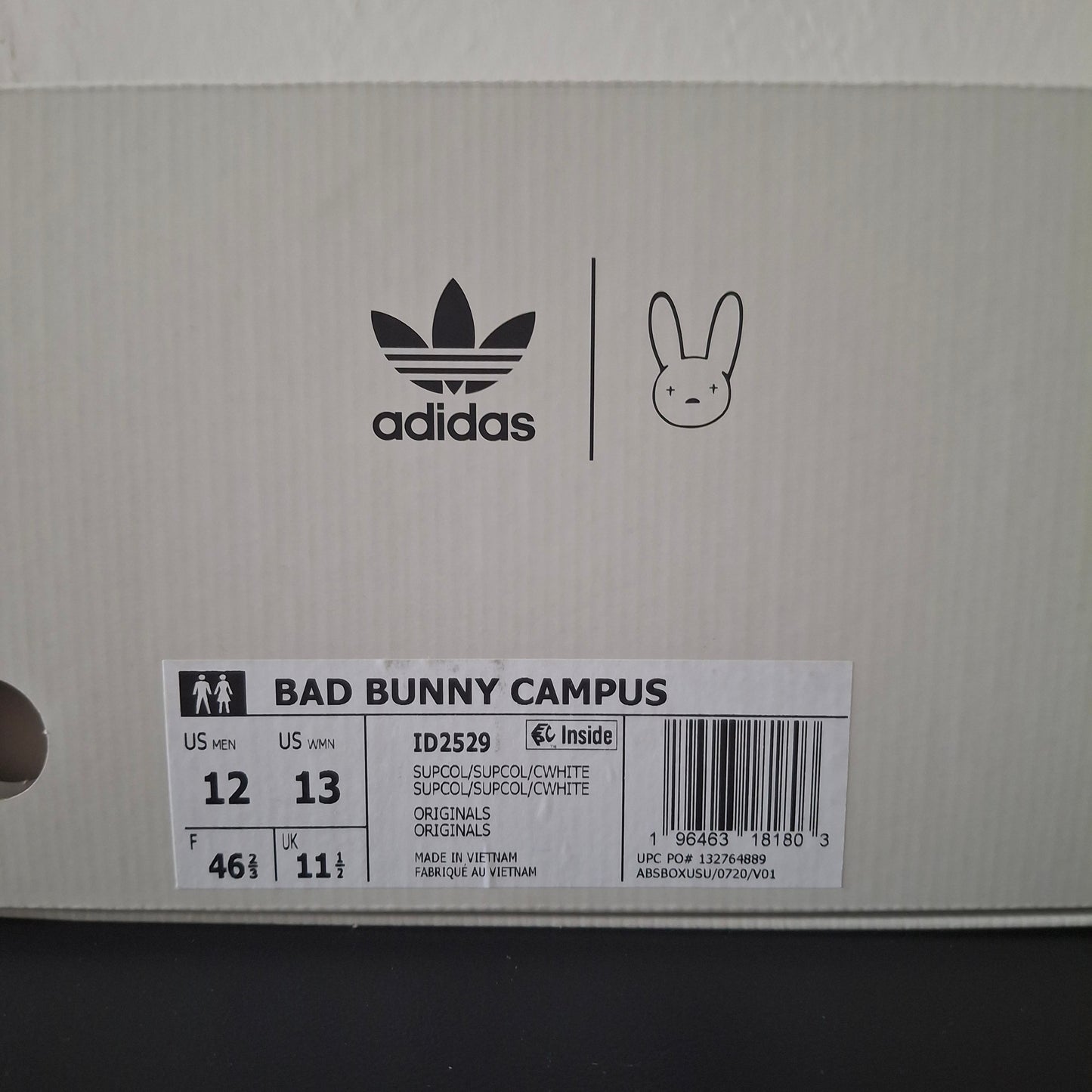 Bad bunny Adidas Campus chalky brown Men’s Size 12