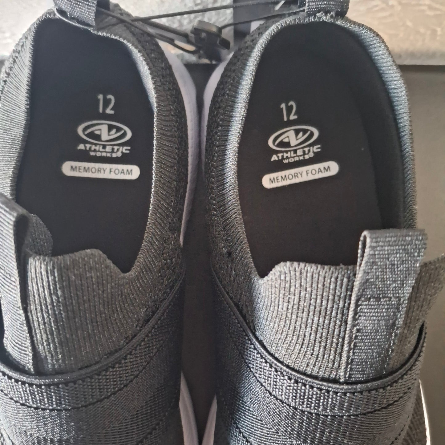 Athletic Works Men's Shoes Slip On- Size 12