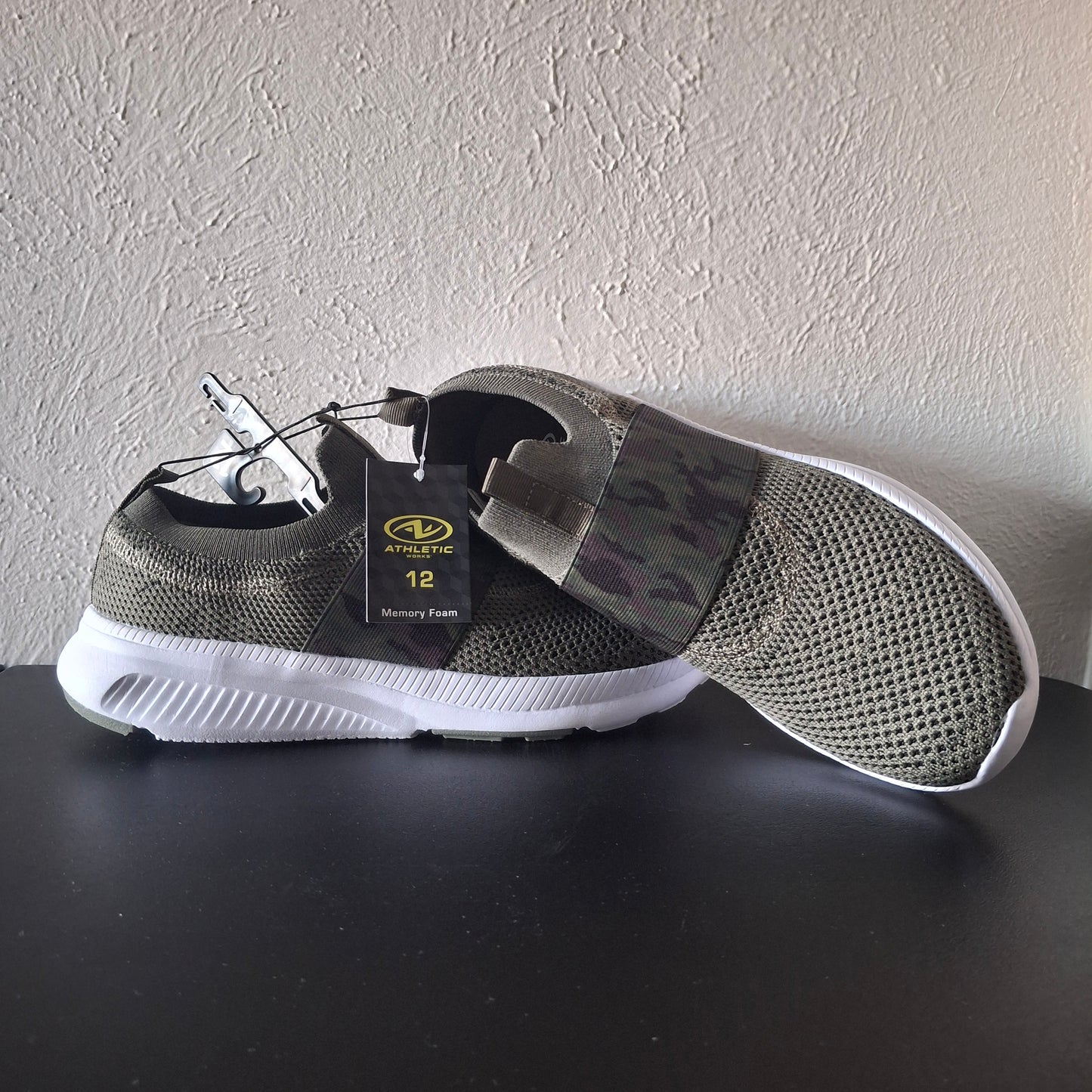 Athletic Works Men's Shoes Slip On- Size 12
