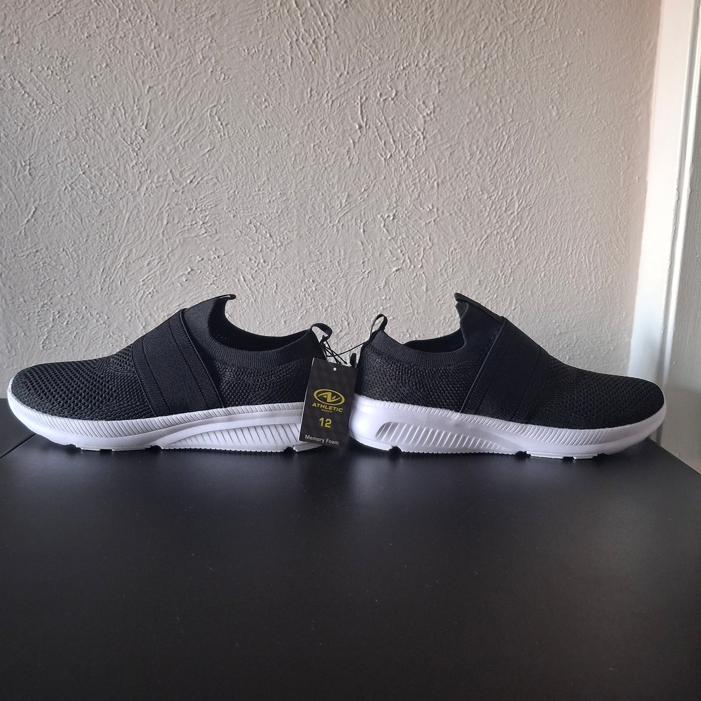 Athletic Works Men's Shoes Slip On- Size 12