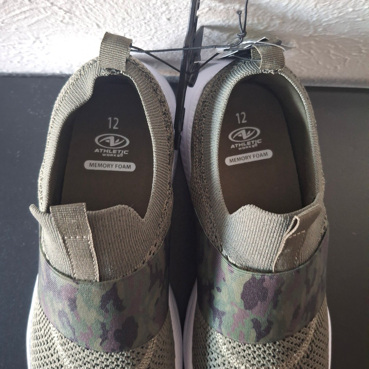 Athletic Works Men's Shoes Slip On- Size 12