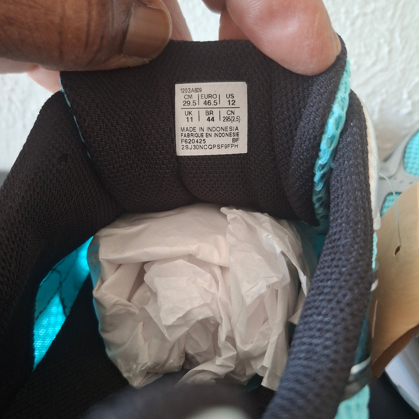 Size 12 - ASICS Gel 1130 Larimar Blue Pure Silver