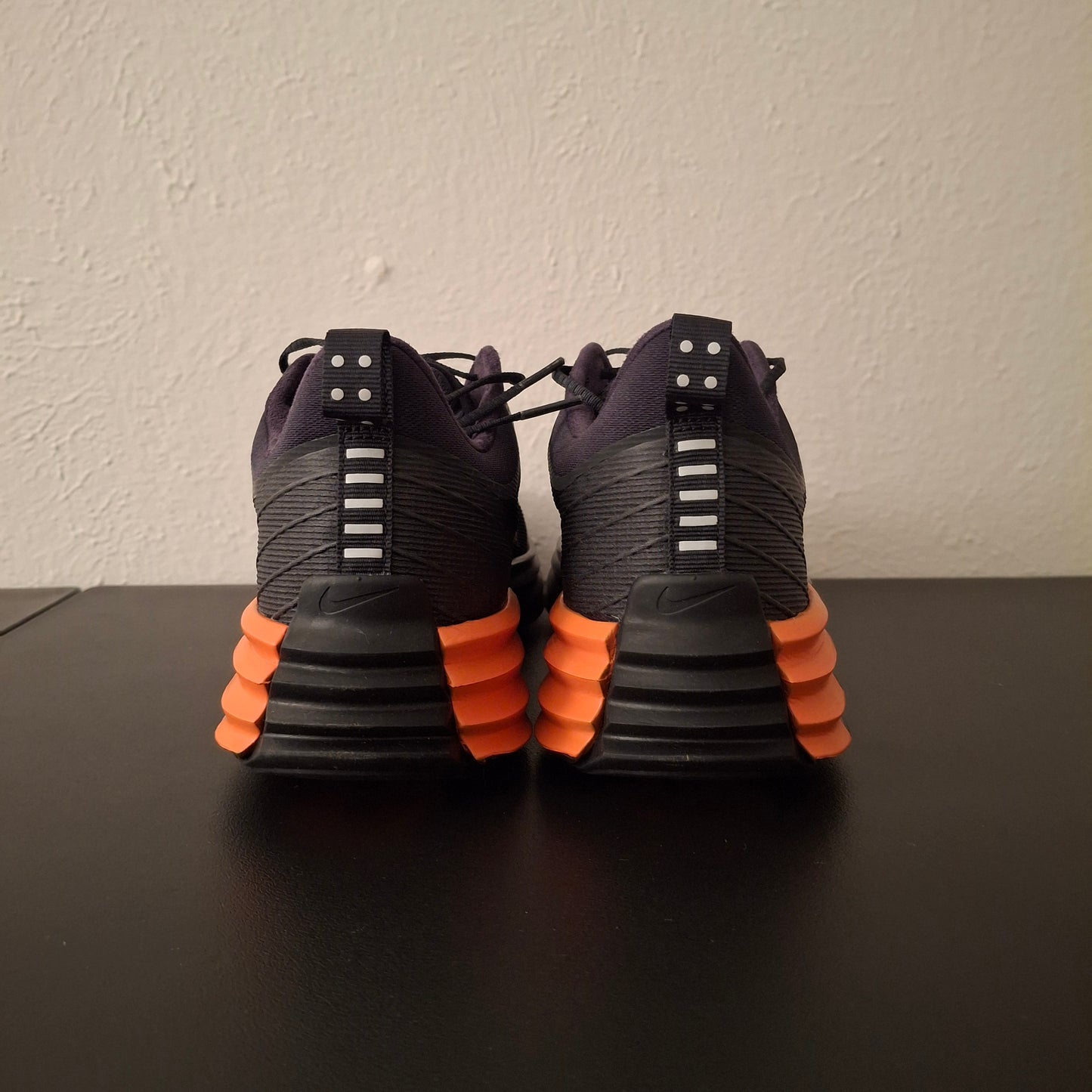 Size 12 - Nike Lunar Roam Black Safety Orange