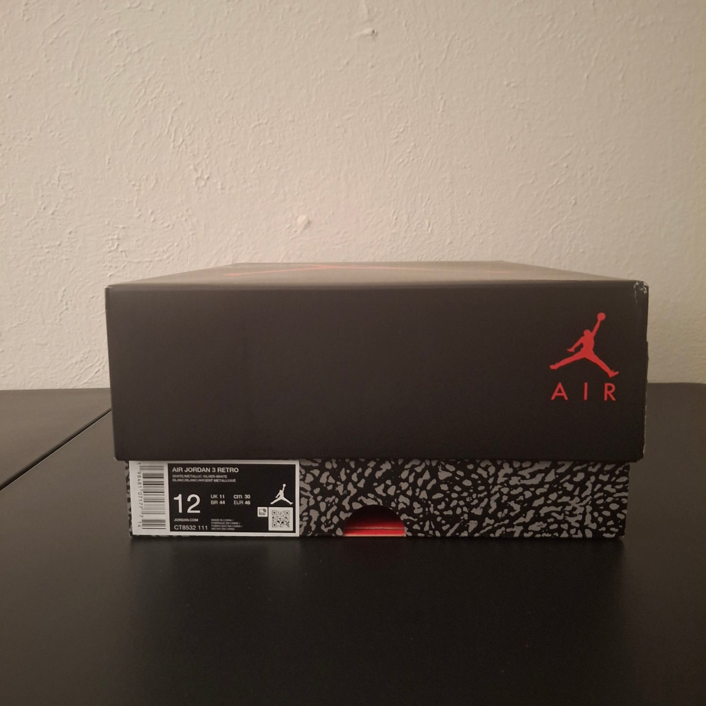 Size 12 - Air Jordan 3 Retro 2025 Pure Money