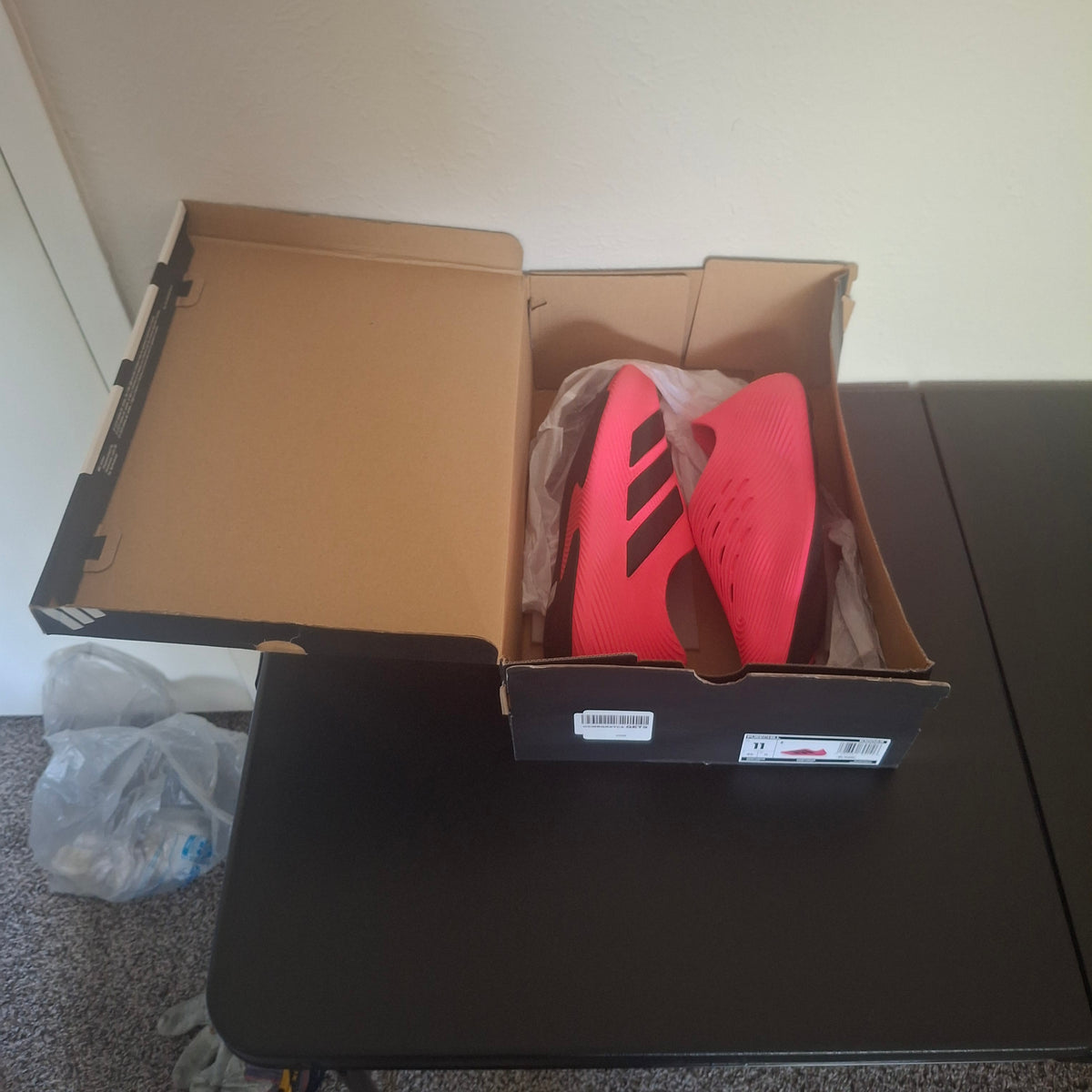 Size 11 - adidas Purechill Runner Lucid Pink Black